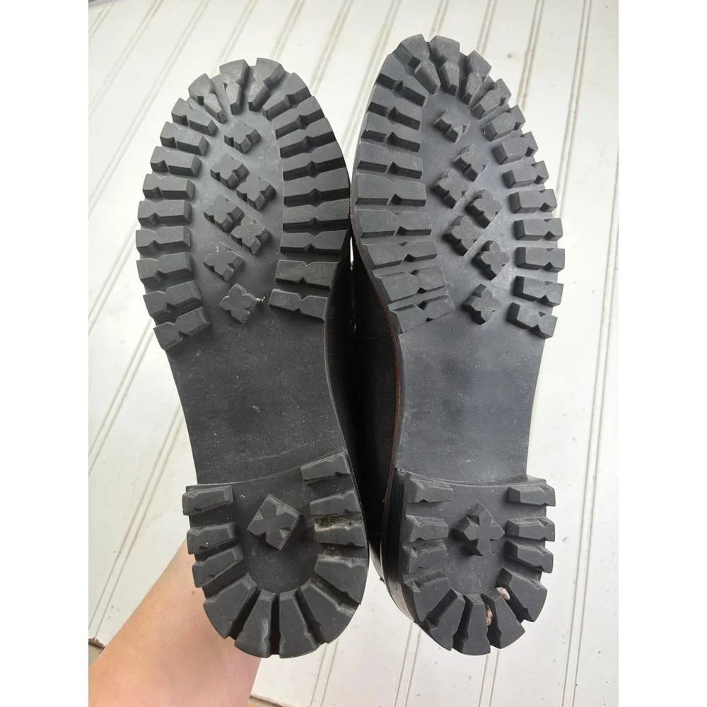 Madewell Vintage Y2K The Corinne Lugsole Italian Loafers Women's Size 8